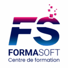 Logo de la société Formasoft centre de formation informatique, IT et soft skills à Mandelieu